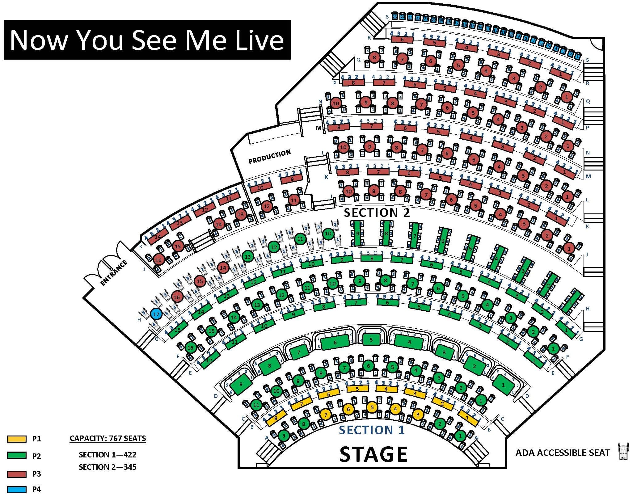Seating Map